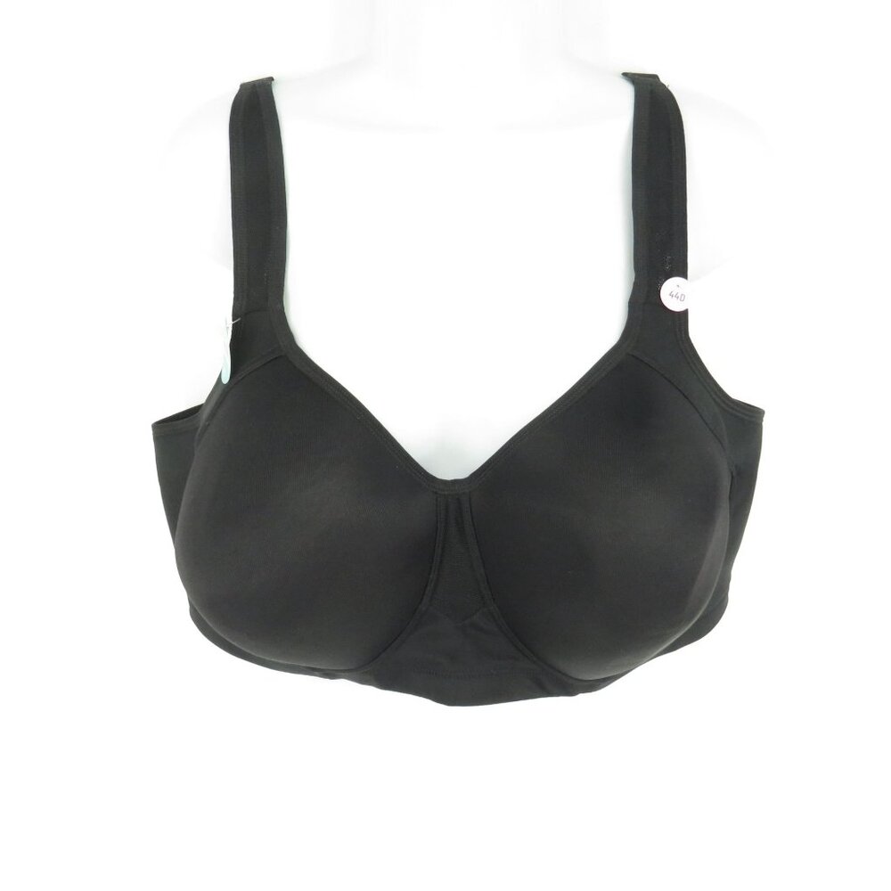 Vanity Fair Women's Black Convertible Bra 44D NWT